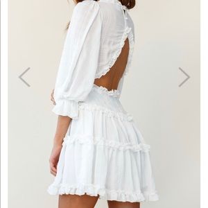 White dress size small